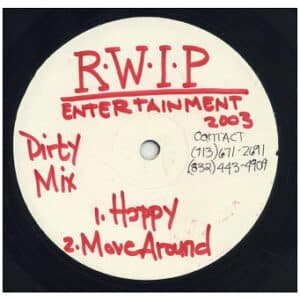 中古ﾚｺｰﾄﾞ REH-D - HAPPY / MOVE 'ROUND (Tesy Press)