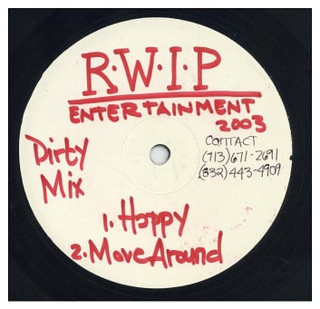 中古レコード REH-D - HAPPY / MOVE 'ROUND (Tesy Press)
