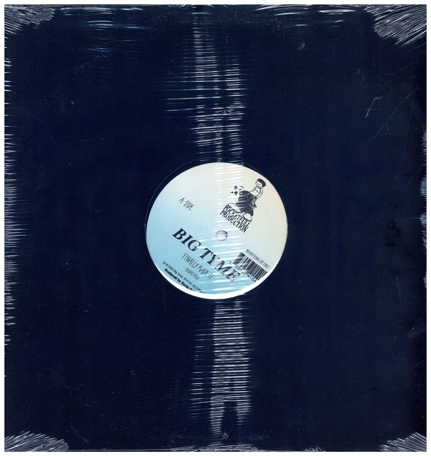 新品レコード BIG TYME / PATERSON FATZ - FINALLY MADE IT / HOLLA AT DA STREERS