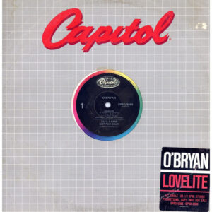 中古ﾚｺｰﾄﾞ O'BRYAN - LOVELITE