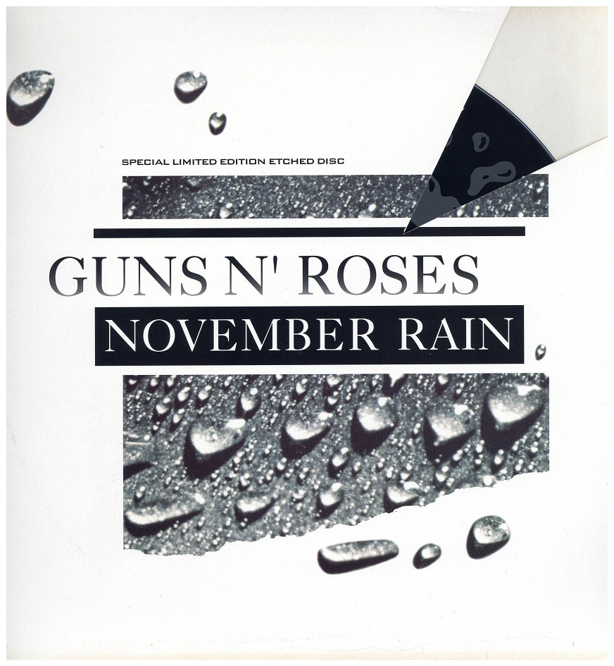 中古レコード GUNS N' ROSES - NOVEMBER RAIN / SWEET CHILD O' MINE