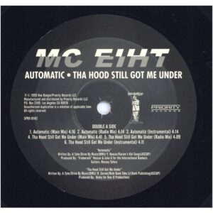 中古レコード MC EIHT - AUTOMATIC / THA HOOD STILL GOT ME UNDER