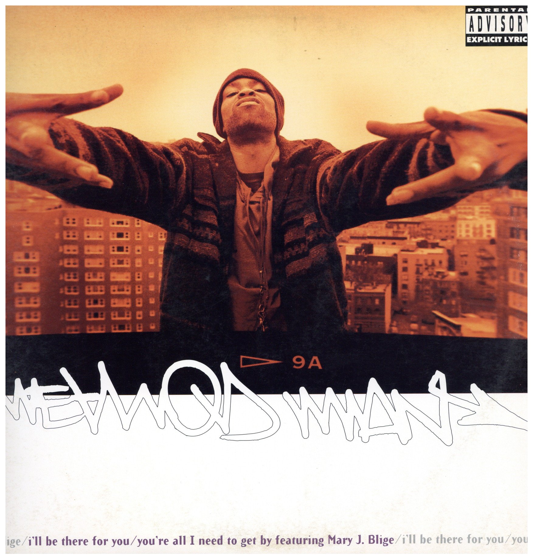 中古レコード METHOD MAN - I'LL BE THERE FOR YOU / YOU'RE ALL I NEED TO GET BY
