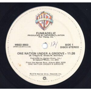 中古レコード FUNKADELIC - ONE NATION UNDER A GROOVE