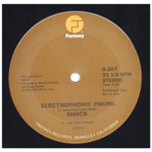 中古ﾚｺｰﾄﾞ SHOCK - ELECTROPHONIC PHUNK (PROMO)