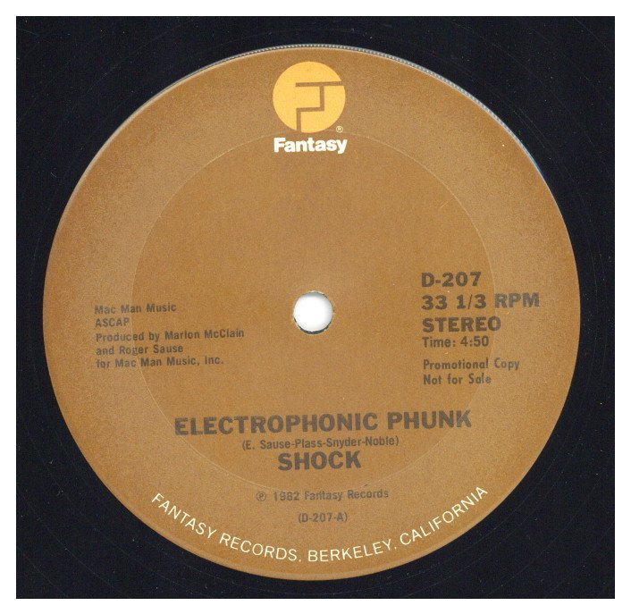 中古レコード SHOCK - ELECTROPHONIC PHUNK (PROMO)