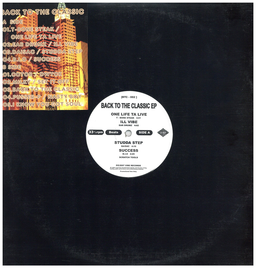 中古レコード Milky / Pusser-P - Set It Off / Nasty Boy (Back To The Classic EP)