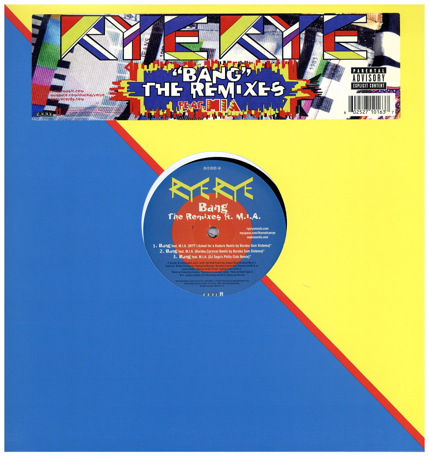 中古レコード RYE RYE - BANG (REMIXES)