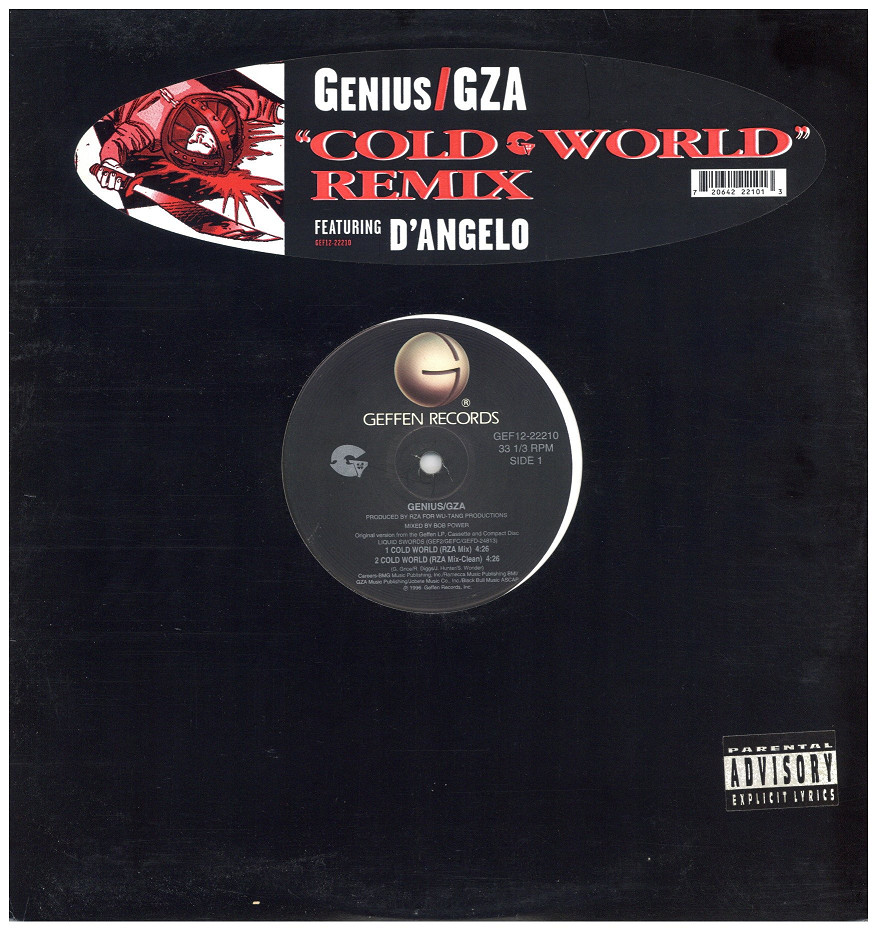 中古レコード GENIUS / GZA - COLD WORLD (REMIX)