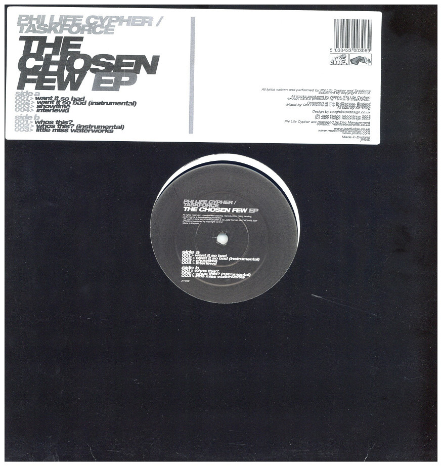 中古レコード Phi Life Cypher & Taskforce - Whos This? / Little Miss Waterworks (The Chosen Few EP)
