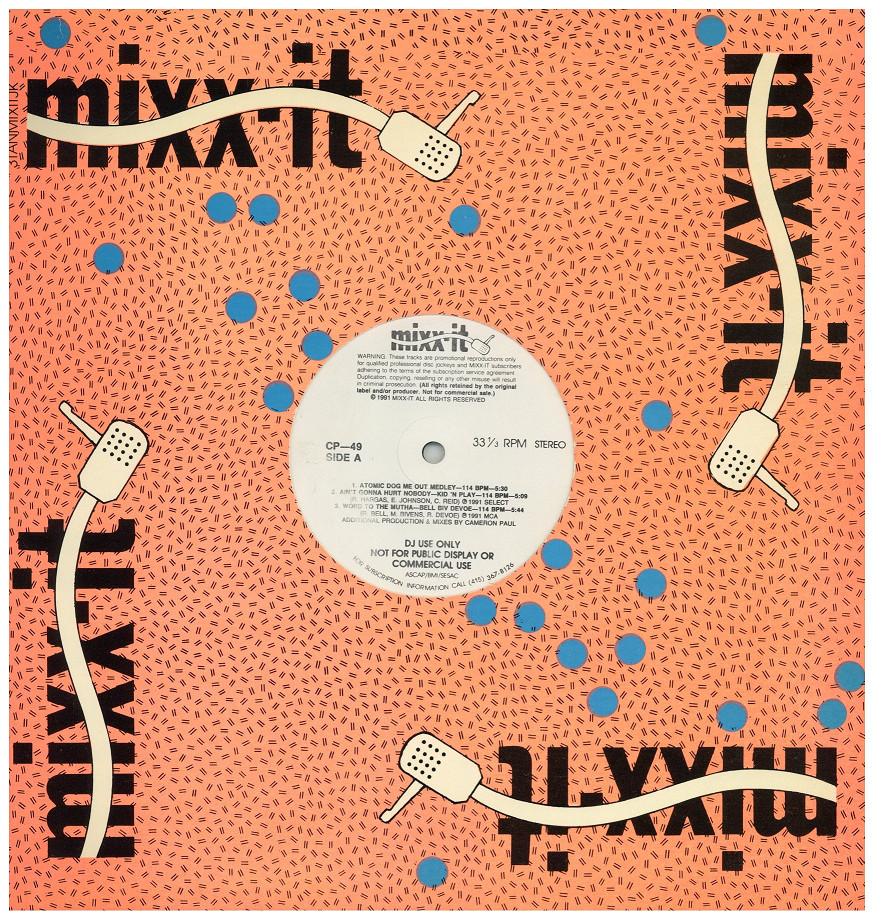 中古レコード George Clinton & Guy / Kid 'N Play - Atomic Dog Me Out Medley / Ain't Gonna Hurt Nobody (Mixx-It 49)