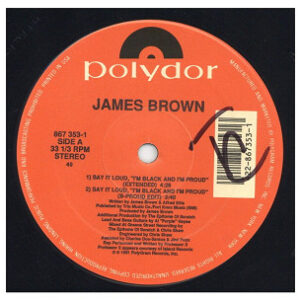 中古レコード JAMES BROWN - SAY IT LOUD, I'M BLACK AND I'M PROUD (THE HIP-HOP REMIX)
