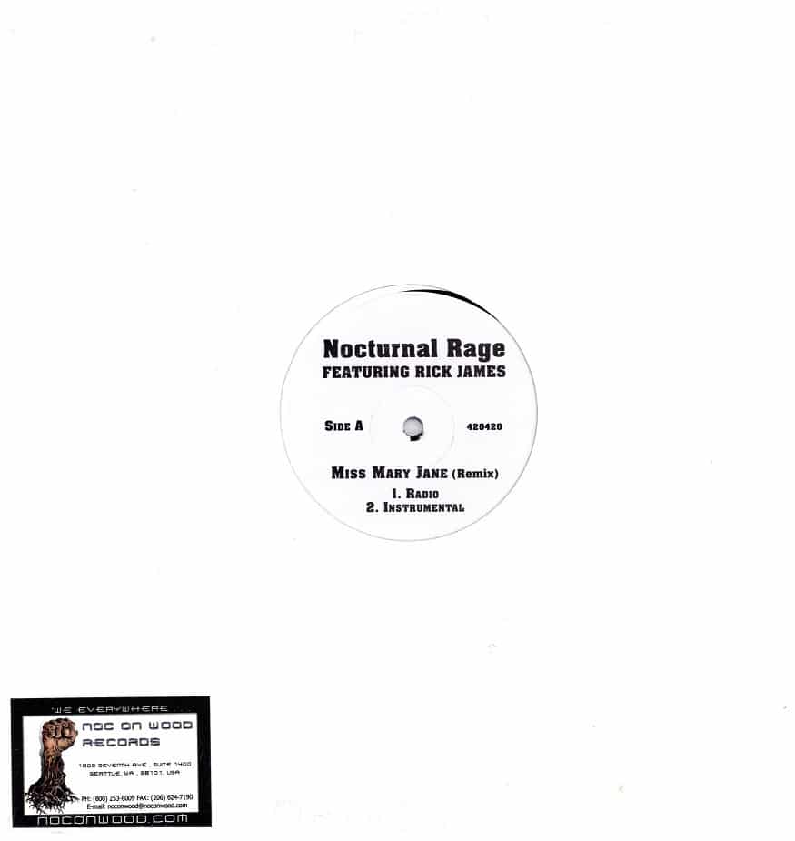 中古レコード NOCTURNAL RAGE - MISS MARY JANE (REMIX)