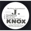 中古ﾚｺｰﾄﾞ J. KNOX - DONDIGITY / MO ON ICE / NO LUCK INVOLVED