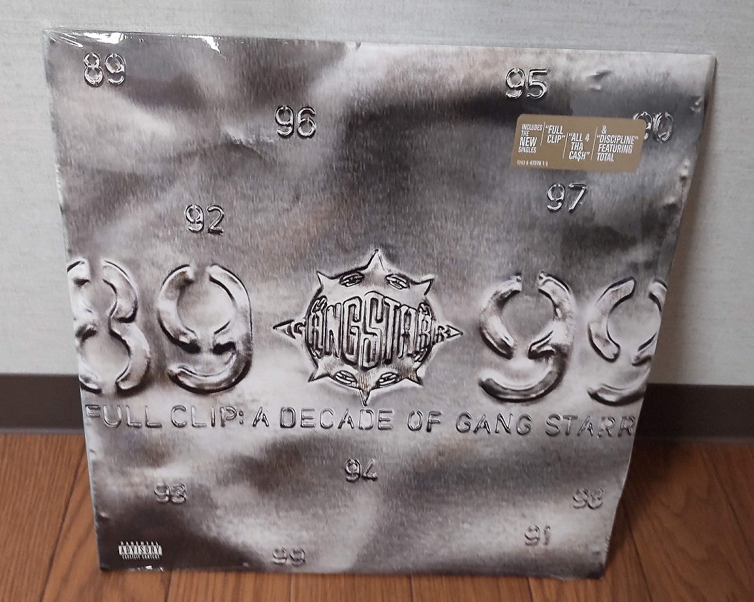 新品レコード GANG STARR - FULL CLIP : A DECADE OF GANG STARR