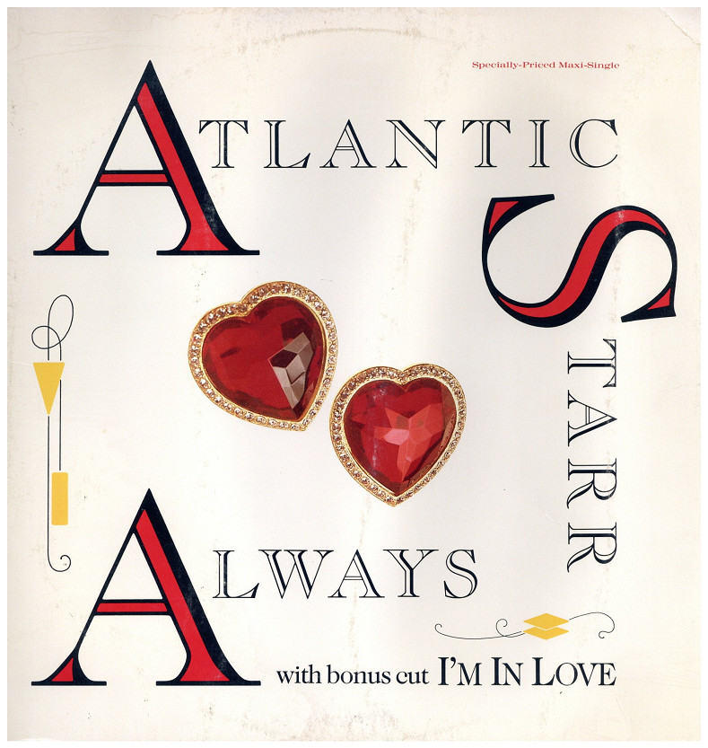 中古レコード ATLANTIC STARR - ALWAYS / I'M IN LOVE