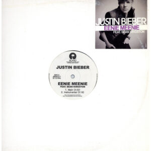 中古ﾚｺｰﾄﾞ JUSTIN BIEBER - EENIE MEENIE / ONE LESS LONELY GIRL