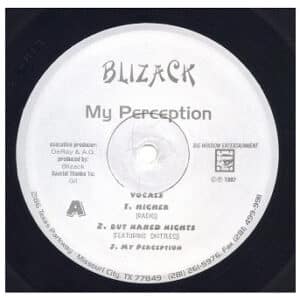 中古ﾚｺｰﾄﾞ BLIZACK - Other Side of A Playa / Tonight Is The Night (My Perception-EP)