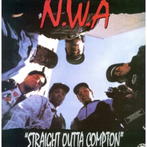 中古ﾚｺｰﾄﾞ N.W.A - STRAIGHT OUTTA COMPTON (RI)