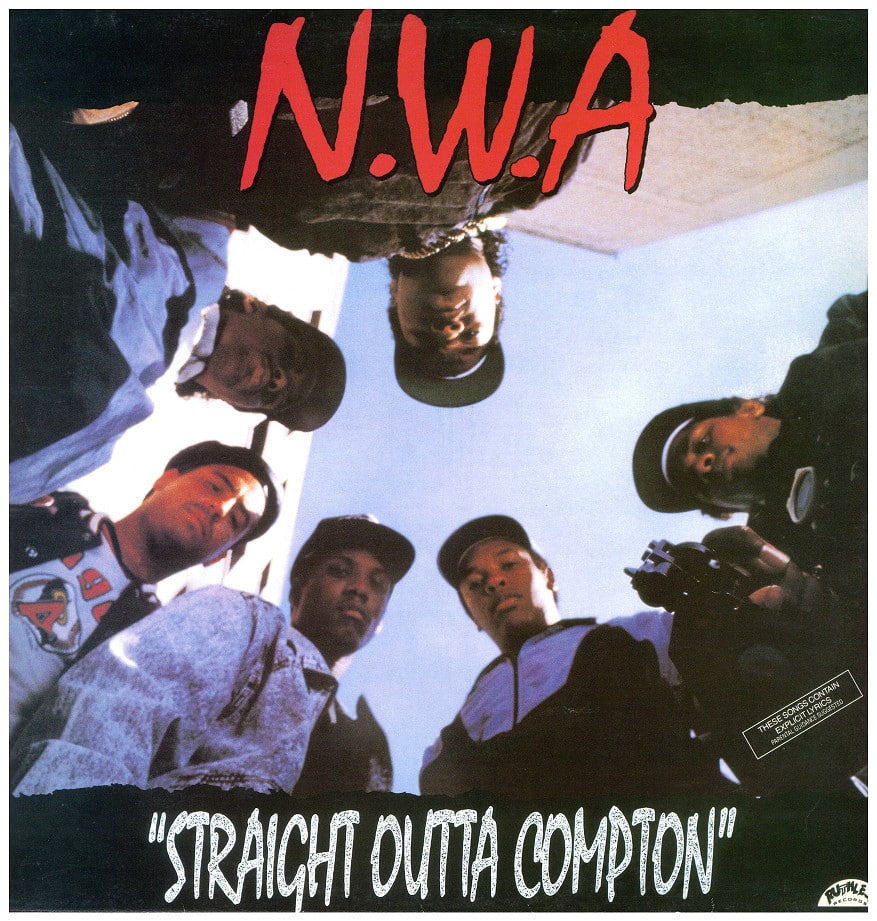 中古レコード N.W.A - STRAIGHT OUTTA COMPTON (RI)