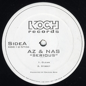 新品ﾚｺｰﾄﾞ AZ - SERIOUS / LIVE WIRE